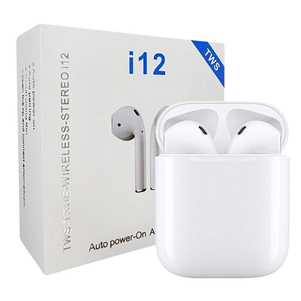 I12 TWS Wireless Earbuds | Bluetooth Earphones & Handsfree Headset