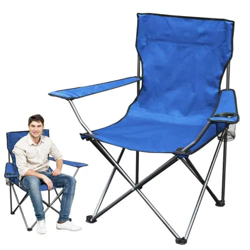 Folding Oxford Canvas Camping & Sketching Chair: Compact Stool for Fishing & Painting