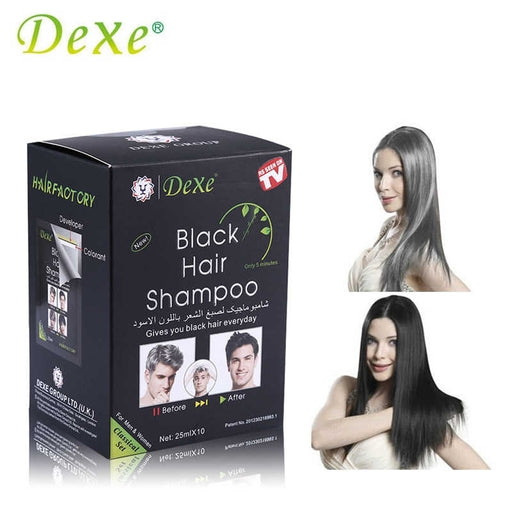 Dexe Hair Shampoo, Black, 25 Ml