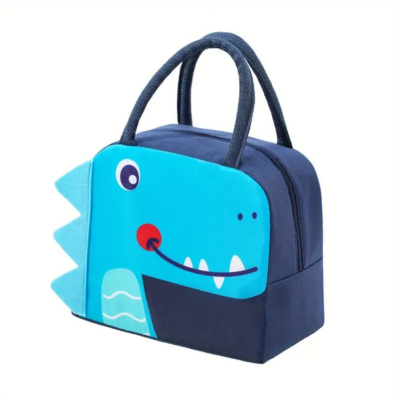 Cartoon Thermal Insulation Lunch Bags Oxford Fresh Cooler Pouch for Students Children Lunch Picnic
