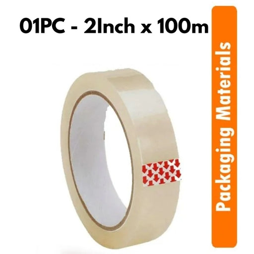 "Cello Tape Clear 1"" Inch & 2'' Inch 50M & 100M High Quality Packaging Tape 1PC PACK and 12 PC PACK