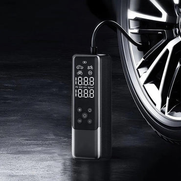 WiWU 85W Multi-Mode Car Inflator Pump With LED Light and Digital Air Pressure Display