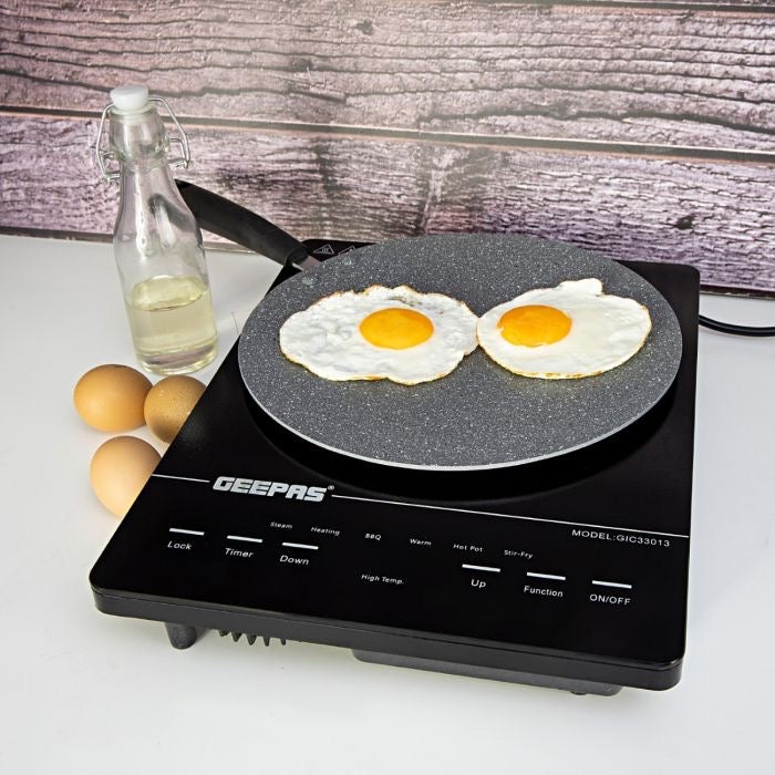 Geepas Digital Infrared Cooker, Portable Fast & Precise Cooking with Touch Control