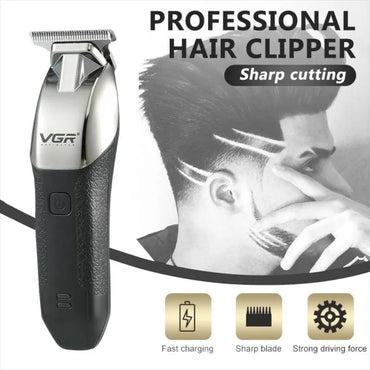 VGR Original V-171 Zero Adjustable Metal Barber Use Electric Cordless Professional Rechargeable Hair Trimmer Clipper