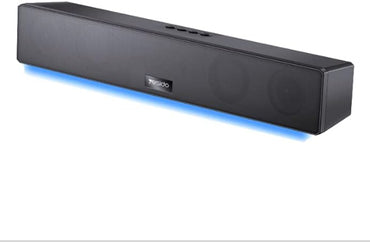 YESIDO YSW10 RGB Bluetooth Speaker Portable Bass Hi-Fi Stereo USB Rechargeable Computer Speaker Mini Sound Subwoofer.