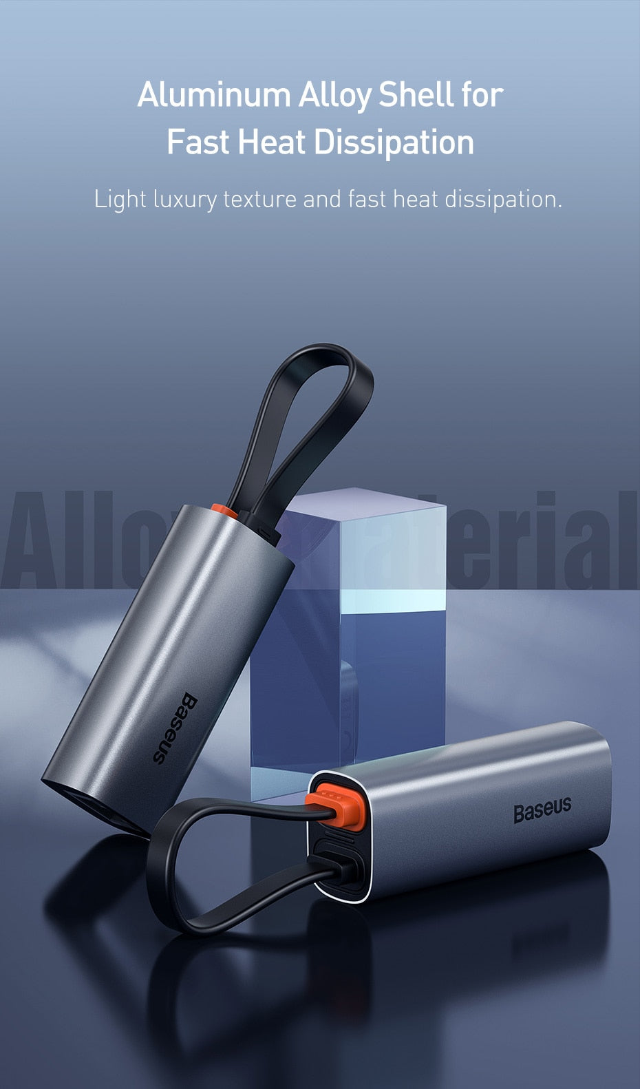 Baseus Steel Cannon Series USB A Gigabit LAN Adapter