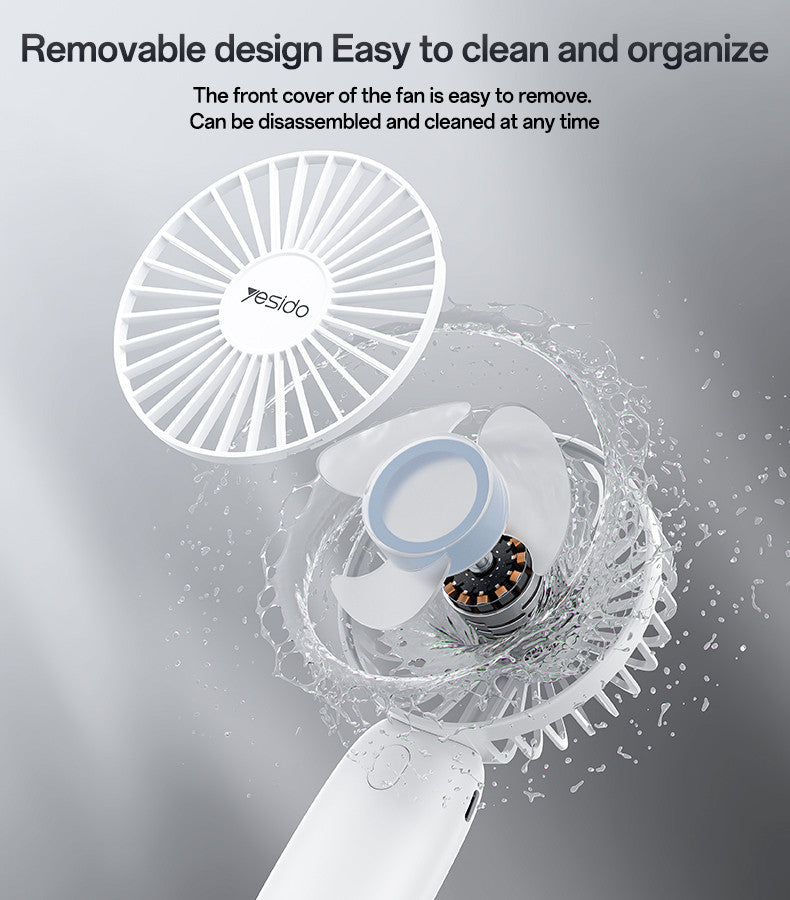 Yesido YF15 Handheld Mini Fan With Phone Holder