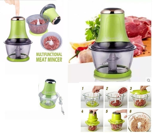 Kanwood Electric Meat Grinder and Chopper 2L Kitchen Cooking Machine for Vegetables and Nuts