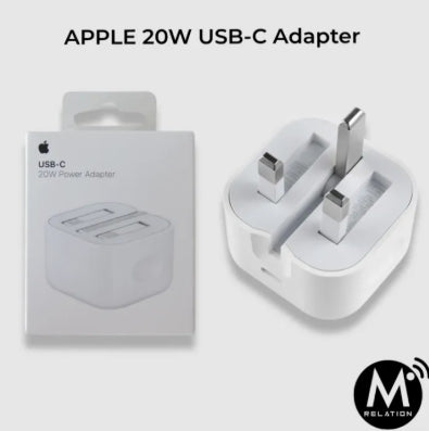 20W Fast Charger with USB-C to Lightning Cable, QC 3.0 for IPhone 6–13 Series
