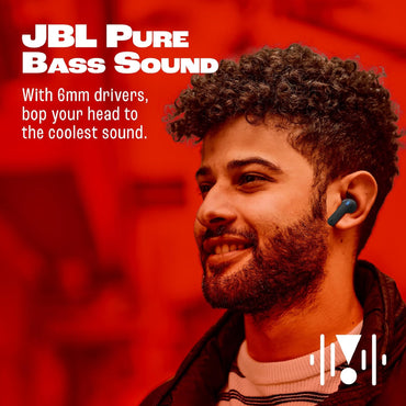 JBL Tune 235NC in Ear Wireless ANC Earbuds (TWS), Massive 40Hrs Playtime with Speed Charge, Customizable Bass with Headphones