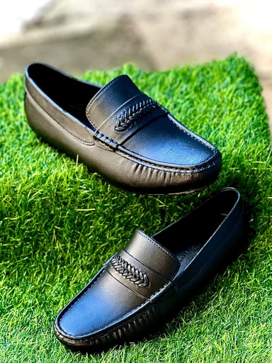 Mens Rubber Shoe -Kadam Black - Waterproof