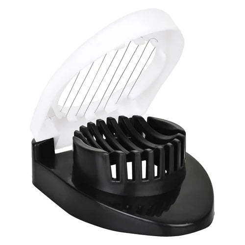 Plastic Egg Cutter/Slicer, Stainless Steel Cutting Wires Slicer Silver