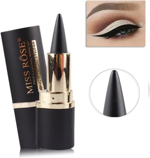 New Miss Rose Black Eye Liner Professional Make up Long Wear Gel Eyeliner