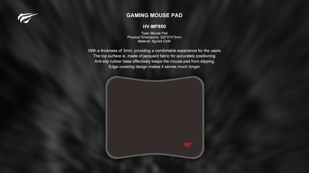 Orginal Havit HV-MP850 Gaming Mousepad