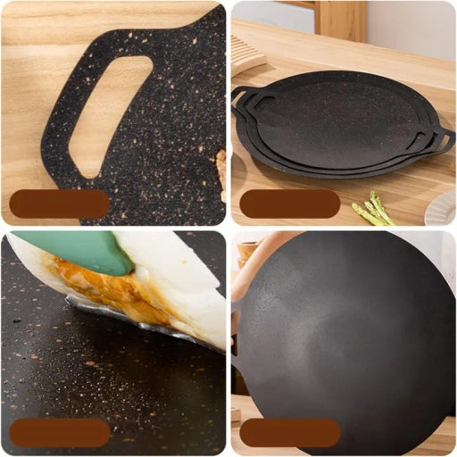 Griddle Pan, Indoor/Outdoor Smokeless Non-Stick BBQ