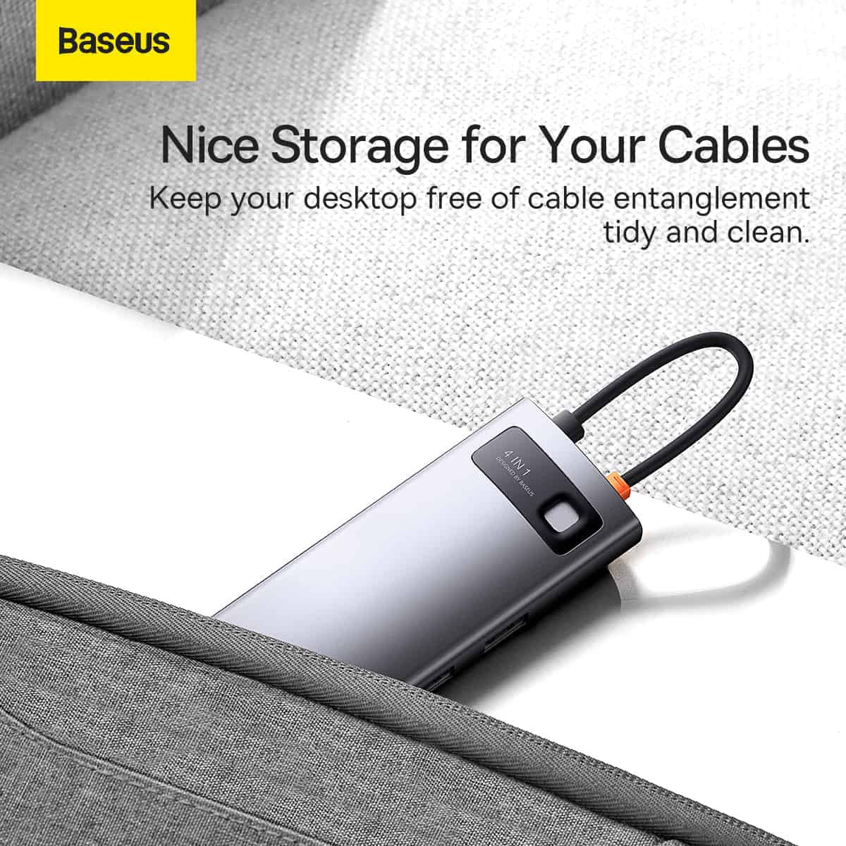 Baseus 4-in-1 Type C HUB – Star Joy Series Docking Station