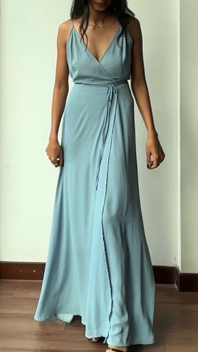 forever 21 blue long dress Plus Size Cutout Maxi Tube Dress in Turkish-tile