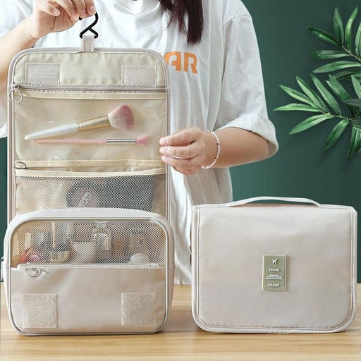 Travel Organiser Multi Pockets Toiletry Cosmetic MakeUp Hanging Unisex Bag