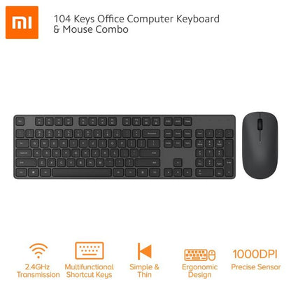 Xiaomi Mi Wireless Keyboard Mouse Combo 2.4GHz – WXJS02YM