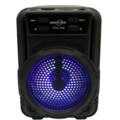Greatnice 3" Inch Super Bass Portable Splash Proof Wireless Bluetooth Speaker GTS-1346 with TF Card