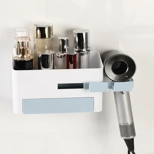 JM-632 Multipurpose Bathroom Storage Box with Shelves & Holder