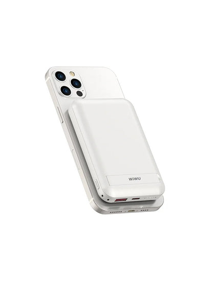 WiWU Snap Cube 10000mAh Mini Magnetic Wireless Power Bank Multi 20W Portable Charger