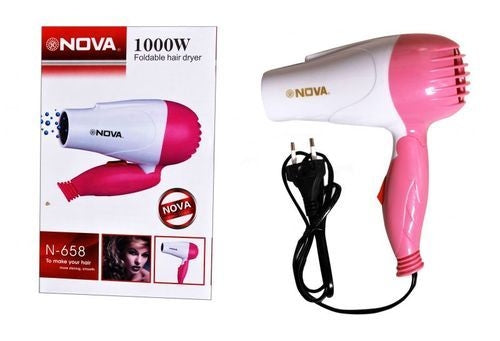 Electric AC Current Hair Dryer Folding System