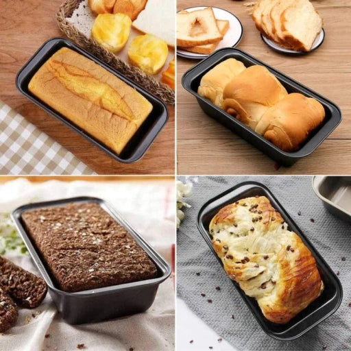 Bread Loaf Cake Baking Non Stick Pan Mould Rectangle Shape