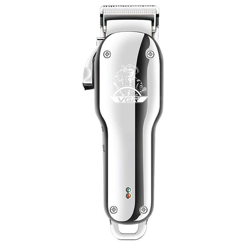 VGR V-678 Professional Hair Clipper 1500mAh Rechargeable Cordless Hair Trimmer  - Silver