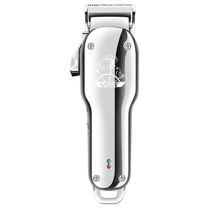 VGR V-678 Professional Hair Clipper 1500mAh Rechargeable Cordless Hair Trimmer  - Silver