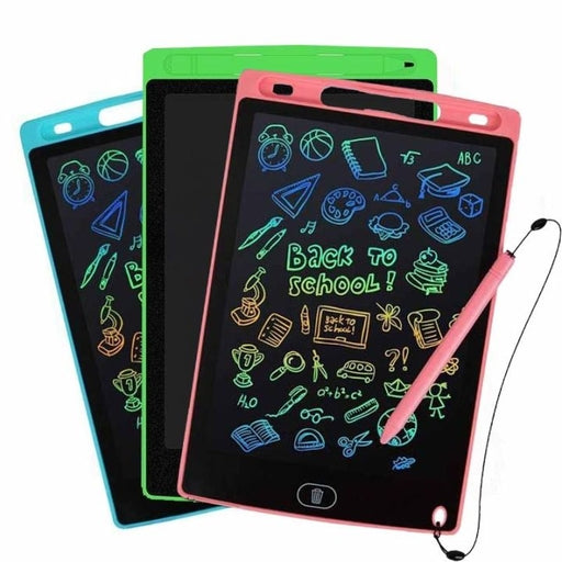 8.5" LCD Writing Tablet for Kids Multicolour Writing Tablet