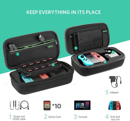 UGREEN LP145 Shockproof Case for Nintendo Switch Travel Carrying Case - 50275