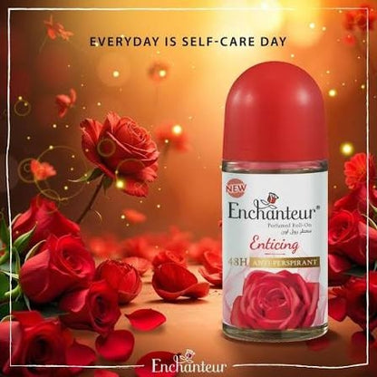 Enchanteur Enticing Perfumed Antiperspirant Doe Roll-on 50Ml