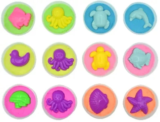 Sand Clay for Play Smooth Sand for Kids Moulds Inside 12Pcs in 1 Set