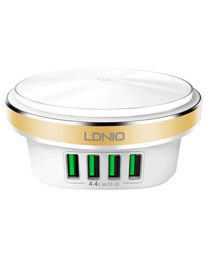 PC Material Desktop Home Charger - White