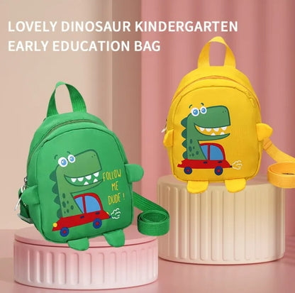 Cute Children Bag Cartoon Dinosaur Kids School Bags Kindergarten Preschool Outdoor Travel Backpack