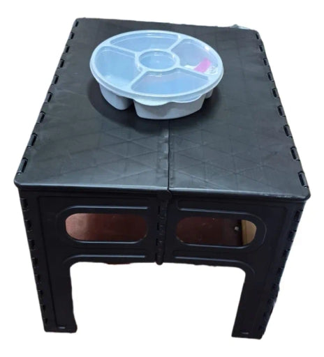 Portable Camping Table Lightweight Outdoor Folding Table Outdoor Sets [66*51*49Cm]