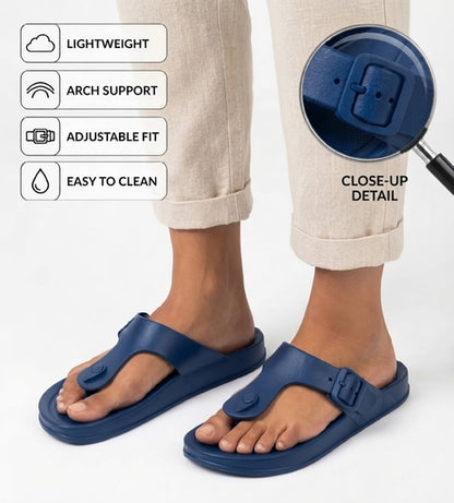 Men Molded Comfort Thong Sandals