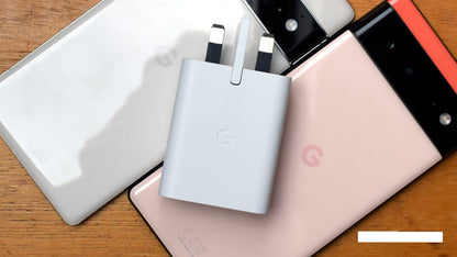 Google 30W UK Plug USB-C Fast Charger & Type-C Cable For Pixel Smartphones