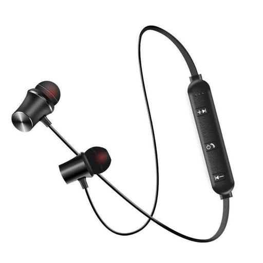 Bluetooth Wireless Headset Sports Neckband Magnetic Earphone Headphone for All Phones