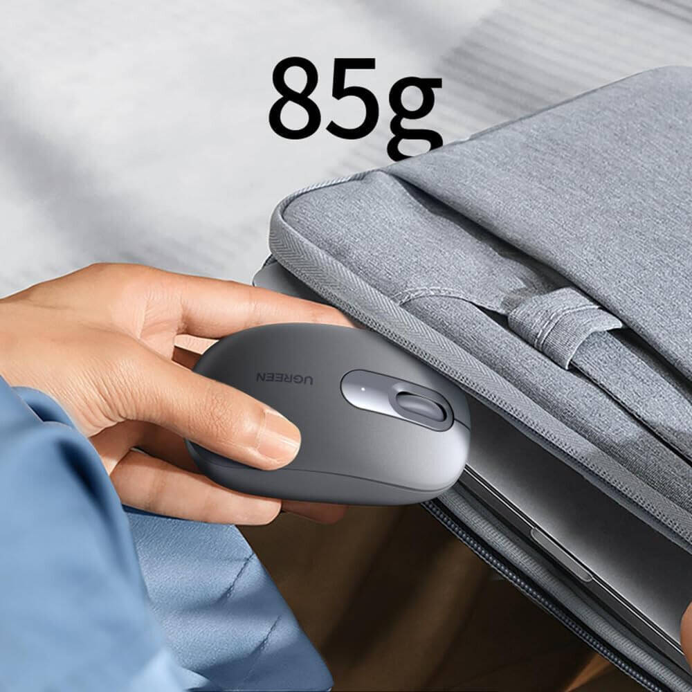 UGREEN 90671 2.4G Wireless Mouse Ergonomic Silent Mouse with Wireless Receiver (MU105)