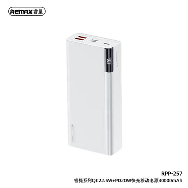 Orginal Remax RPP-108 20000mAh 5A 22.5W Fast Charge PD Qualcomm 3.0 Power Bank