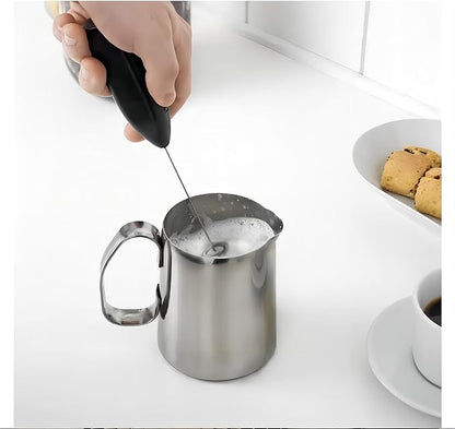 Modern mini portable automatic battery power egg coffee whisk beater hand held electric mixer Milk Frother Handheld Automatic Milk Foam Maker Hand Frother for Coffee Hot Chocolate Mini Drink Mixer Coffee Mixer