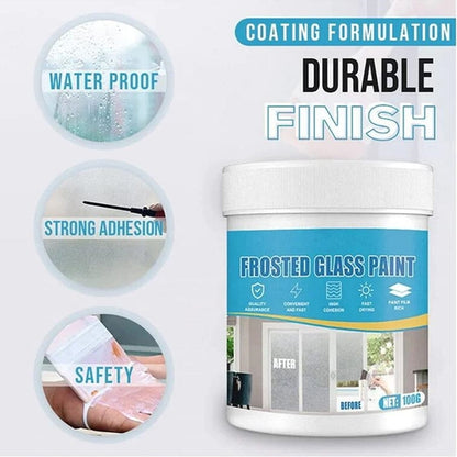 Door and Window Shading Frosted Glass Paint, Frosted Glass Spray Paint, Frost Spray Paint for Glass