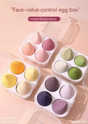 Four Pieces Make up Sponge Set, Beauty Blender Makeup Sponge