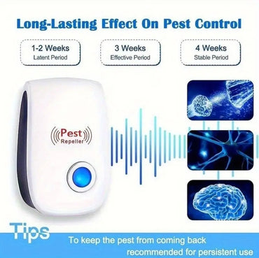 Pro Ultrasonic Pest Rodent Repeller Deter Mouse Mice Rat Spider Insects
