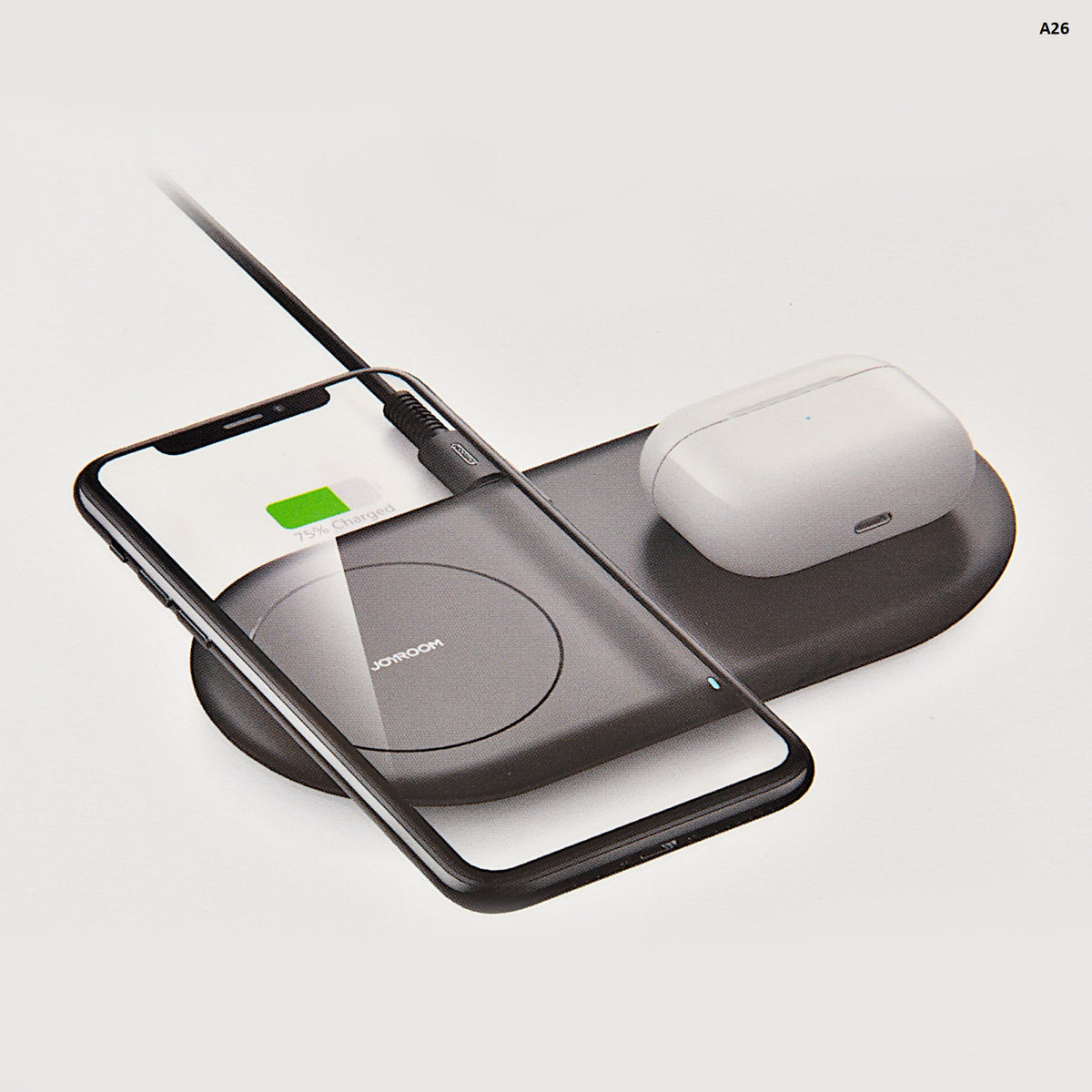 Joyroom Wireless Charger JR-A23 Fast 15W Charger Pad for IP Samsung Huawei Xiaomi