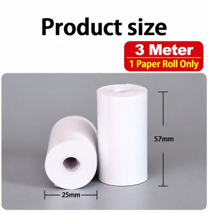 Portable Thermal Printer MINI Wirelessly Photo Label Memo Wrong Question Printing with USB Cable