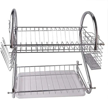 2-Layer Stainless Steel Dish Rack