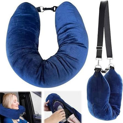 Travel Neck Pillow - Fillable